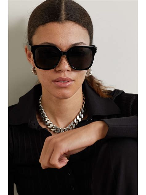 ysl oversized sunglasses.